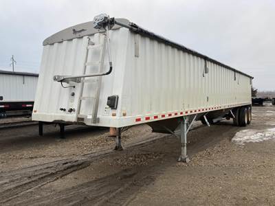 JET 42x96 Steel Hopper / Grain Trailer - Spring, Fixed Axle