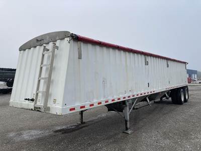 JET 38x95 Steel Hopper / Grain Trailer - Spring, Fixed Axle