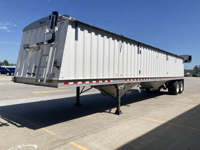 JET 42x96 Aluminum Hopper / Grain Trailer - Spring