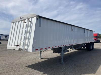 JET 40x96 Steel Hopper / Grain Trailer - Spring, Fixed Axle