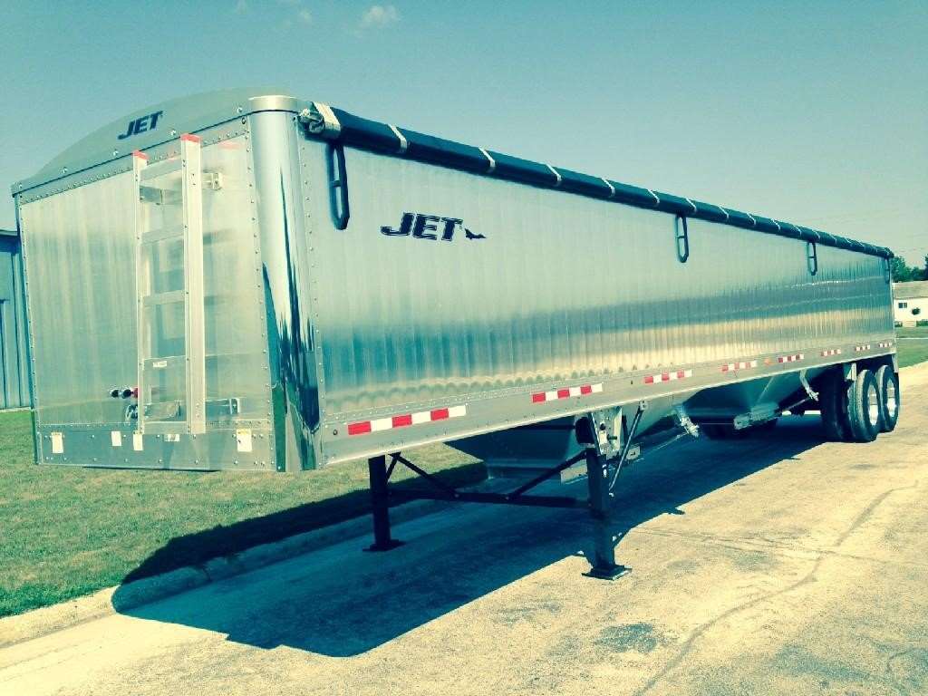 2017 JET Hopper / Grain Trailer For Sale Des Moines, IA 42JETSMOOTH