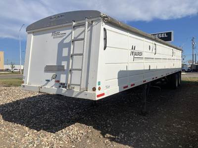 Maurer 38x96 Steel Hopper / Grain Trailer - Spring, Fixed Axle
