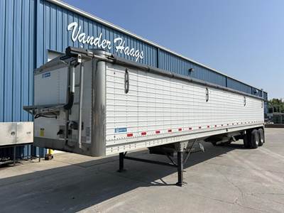 Stoughton 42x96 Aluminum Hopper / Grain Trailer - Air Ride, Fixed Axle