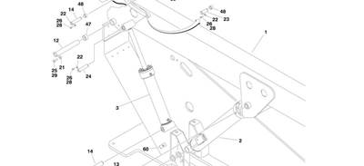 JLG 600S Hydraulic Cylinder