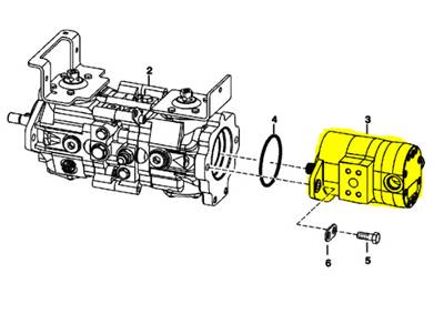 Bobcat S185 Hydraulic Pump