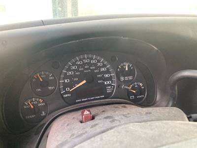Chevrolet Express Instrument Panel Cluster