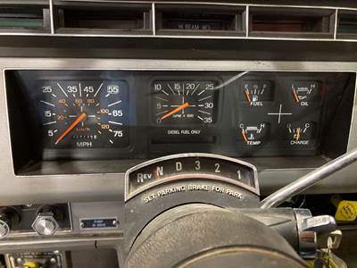 Ford F-800 Instrument Panel Cluster for a Ford F800