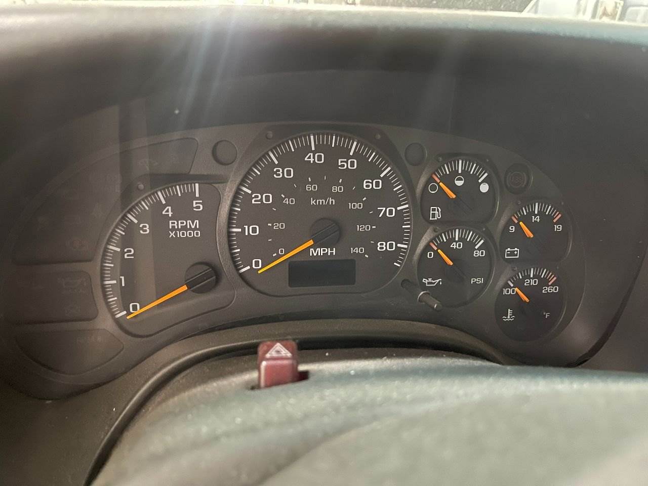 2003 GMC C4500 Instrument Panel Cluster For Sale Winimac, IN