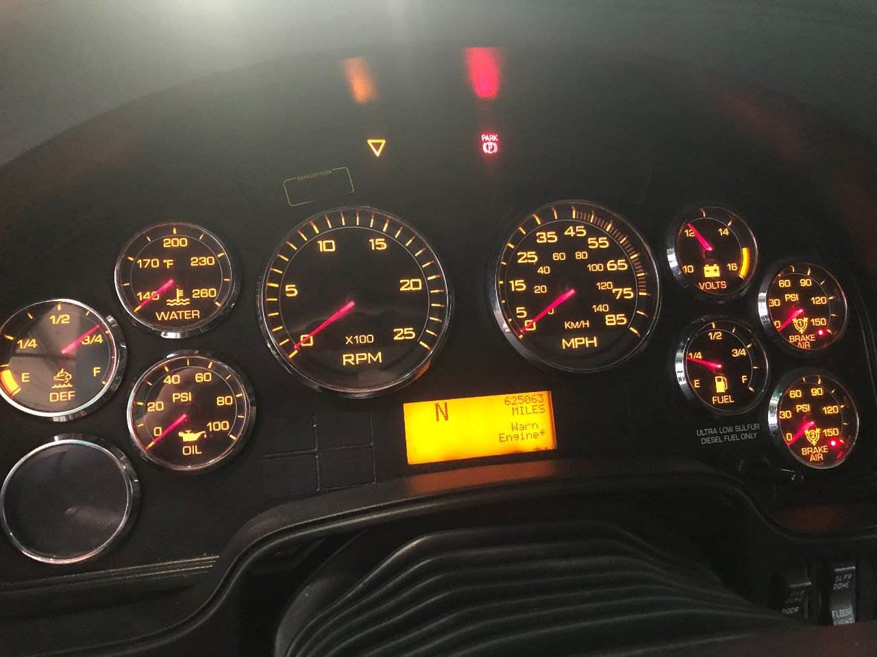 2016 International ProStar Instrument Panel Cluster For Sale Winimac