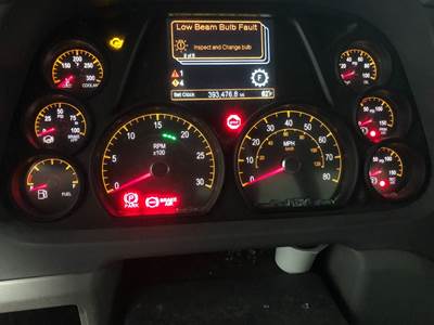 Peterbilt 579 Instrument Panel Cluster