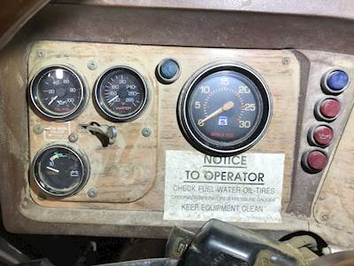 Volvo WCA Instrument Panel Cluster