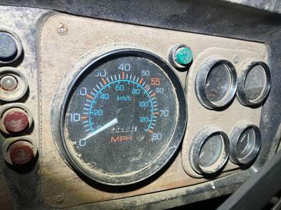 White RBM Instrument Panel Cluster