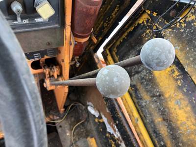 (Used) Case 680E Type: Loader Part #: - Twin Stick Loader Controls With Linkage