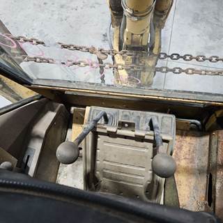 (Used) CAT 416 Type: Manual (Uses Linkages) Backhoe Lever And Linkage Controls Only, Does Not Include Valve Cover