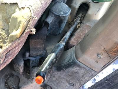 (Used) John Deere 3400 Type: Manual (Uses Linkages) Part #: - Ref# AL160157 Handbrake Lever With Mount Only