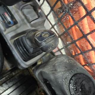 (Used) Kubota SVL75-2 Type: Hydraulic Joystick (Uses Orbital Valve) Part #: - Ref# V0511-64510