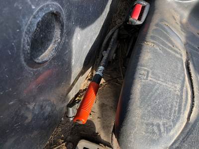 (Used) New Holland LS170 Type: Parking Part #: - Parking Brake Lever With Bracket