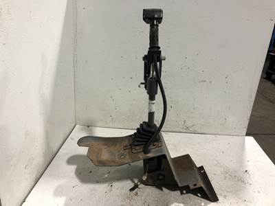 (Used) New Holland LS190 Type: Manual (Uses Linkages) Part #: - Right Control Lever, Includes Lower Plate