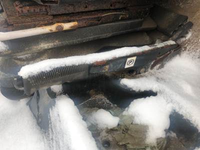 (Used) Wacker WL-37 Type: Manual (Uses Linkages) Part #: - Parking Brake Lever With Bracket Only