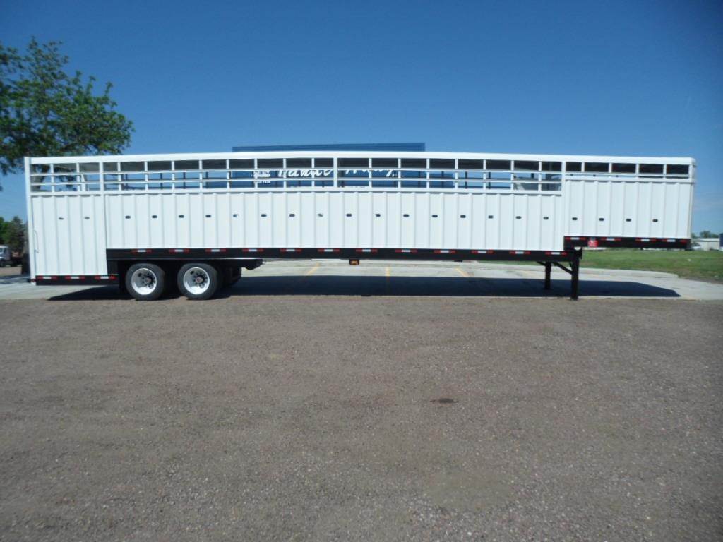 2020 Neville 50'x102" Air Ride Ground Load Livestock Trailer Livestock