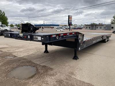 Landoll 48x102 Tandem Axle Steel Lowboy Trailer - Air Ride, Fixed Axle