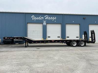Pitts LB35-38CS Lowboy Trailer
