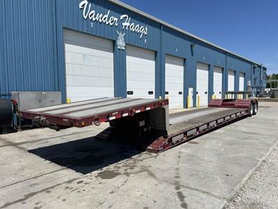 XL Specialized 48x102 Tandem Axle Lowboy Trailer - Air Ride, Fixed Axle