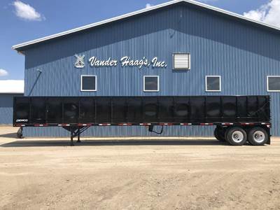 Demco Gondola Scrap Trailer Open Top Trailer