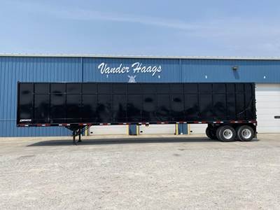 Demco Gondola Scrap Trailer Open Top Trailer