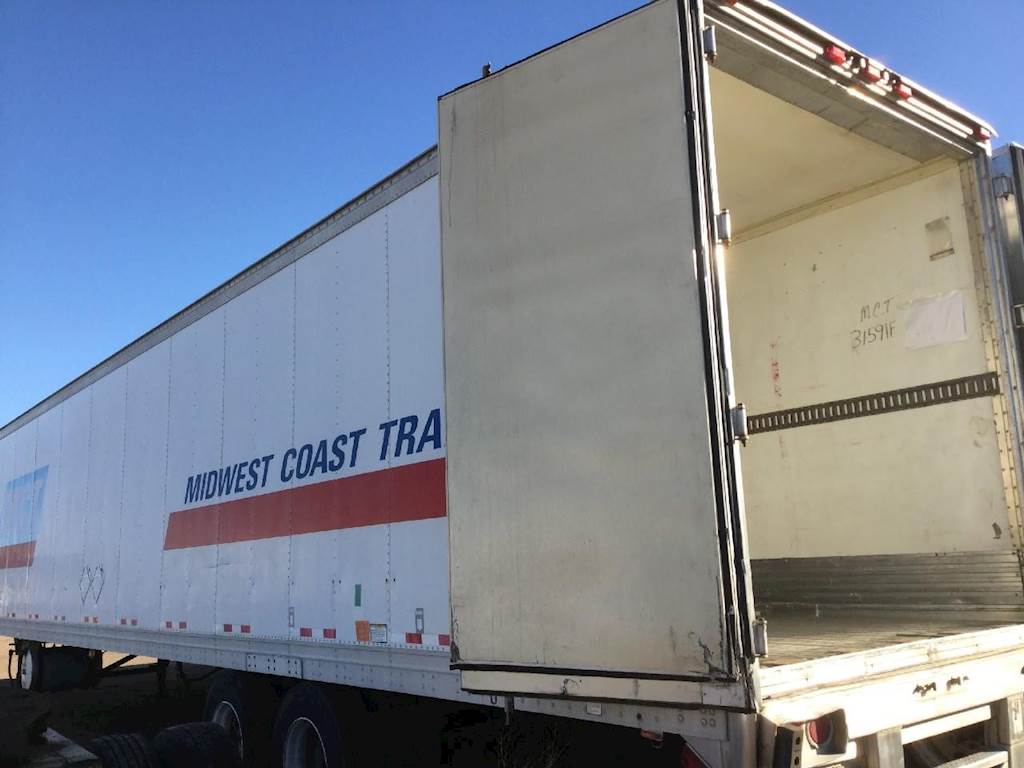2006 Great Dane 53 ft Reefer Trailer Sliding Axle, Swing Door, Thermo