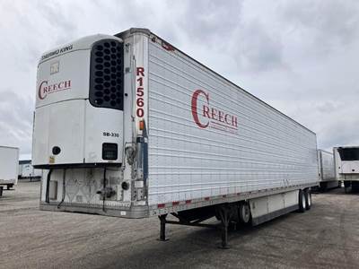 Great Dane 53 ft Reefer Trailer - Sliding Axle, Swing Door, Thermo King