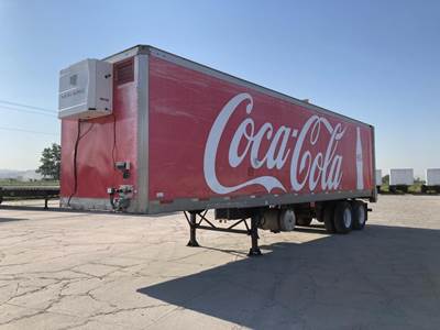 Trailmobile 35 ft Reefer Trailer - Sliding Axle, Roll up Door, Liftgate