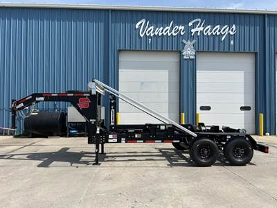 Swaploader 12ft Tandem Axle Roll Off Trailer - Spring, Fixed Axle