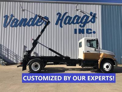 Hino 338 Roll Off Truck - J08E-TW, 260HP, 4 Speed Allison Rds Automatic