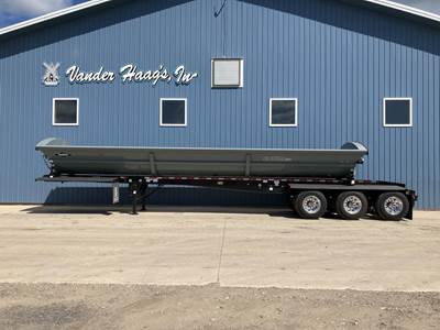 SmithCo 44x102 Tri Axle Steel Side Dump Trailer - Air Ride