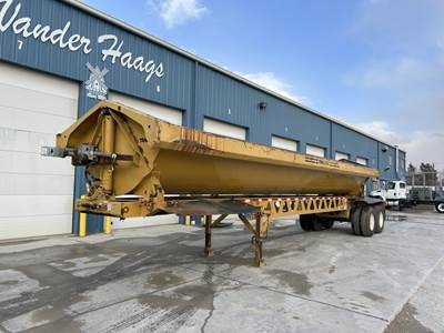 Trail King 40x102 Tandem Axle Steel Side Dump Trailer - Air Ride
