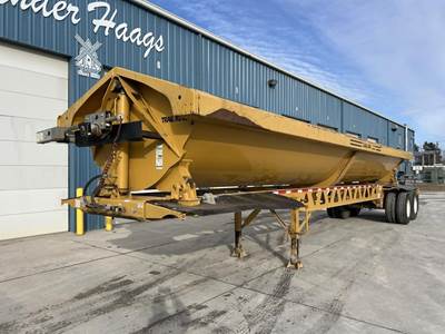 Trail King 40x102 Tandem Axle Steel Side Dump Trailer - Air Ride, Fixed Axle