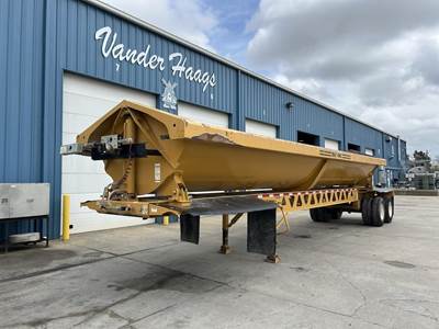 Trail King 40x102 Tandem Axle Steel Side Dump Trailer - Air Ride, Fixed Axle