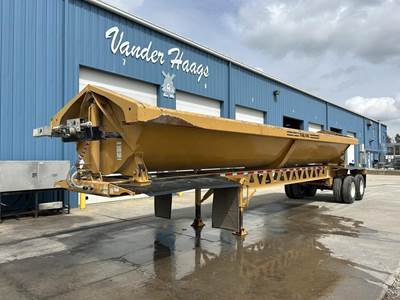 Trail King 40x102 Tandem Axle Steel Side Dump Trailer - Air Ride, Fixed Axle