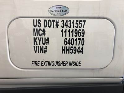 Freightliner Cascadia Sleeper Door