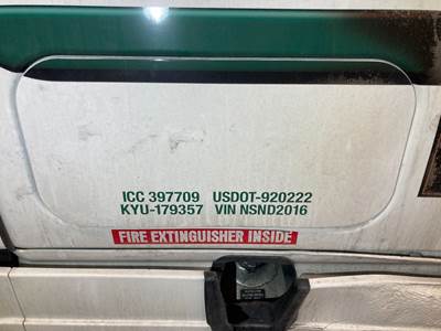 Freightliner Cascadia Sleeper Door