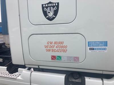 Freightliner Cascadia Sleeper Door