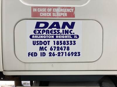 Freightliner Cascadia Sleeper Door