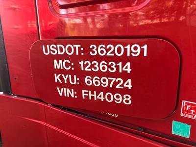 Freightliner Cascadia Sleeper Door