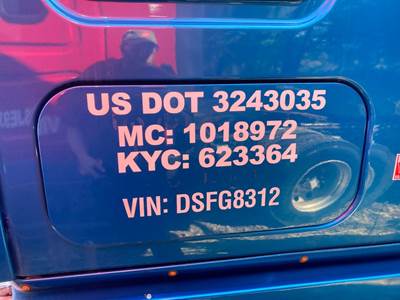 Freightliner Cascadia Sleeper Door