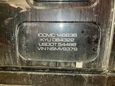 Freightliner Cascadia Sleeper Door