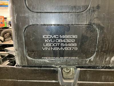 Freightliner Cascadia Sleeper Door