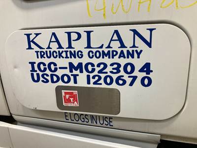 Freightliner Cascadia Sleeper Door