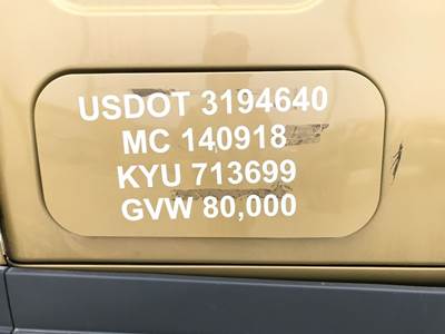 Freightliner Cascadia Sleeper Door