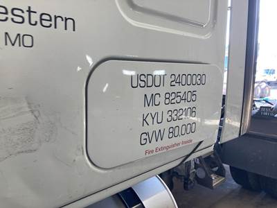 Freightliner Cascadia Sleeper Door